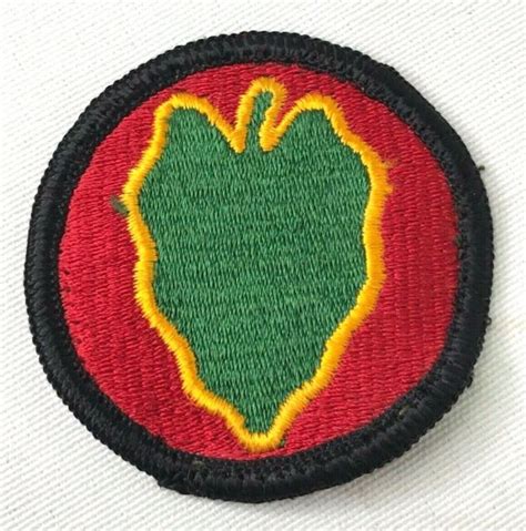 Us Army 24th Infantry Division Patch Ebay