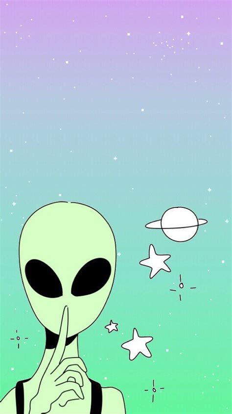 Pin By Brittany Conn On Fondos Alien Art Alien Drawings Cute
