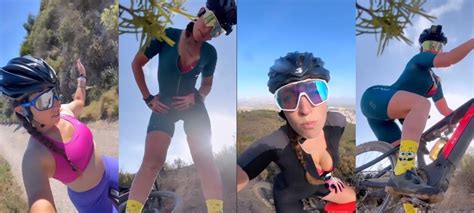 Cecilia Sopeña la pornostar si dà al ciclismo