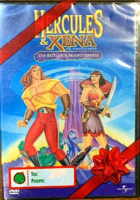 Hercules Xena The Animated Movie The Battle For Mount Olympus Dvd