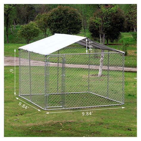 NEW 10X10X6 FT DOG KENNEL DOG RUN CAGE 513DC - Uncle Wiener's Wholesale