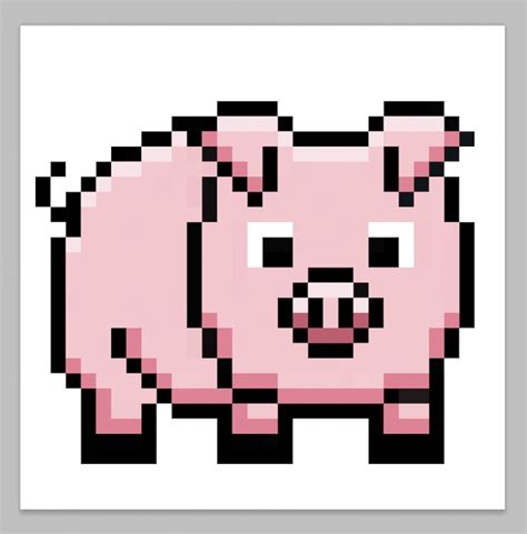 How To Make A Pixel Art Pig Mega Voxels