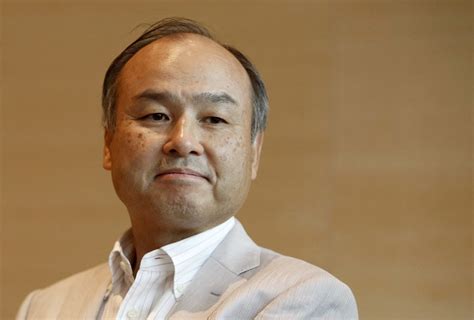 File Photo Of Softbank Corp Ceo Masayoshi Son Attending A Roundtable