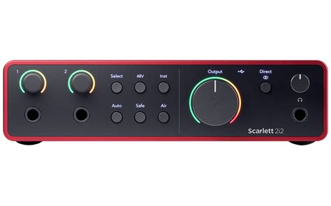 Focusrite Scarlett 2i2 4th Gen Usb Audio Interface Proaudiokenya