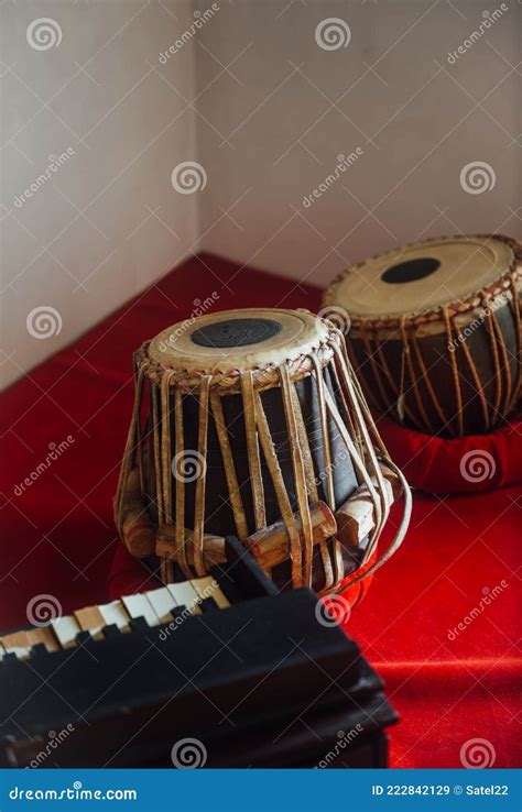 Tabla An Indian Musical Instrument Stock Image Image Of Retro Drum