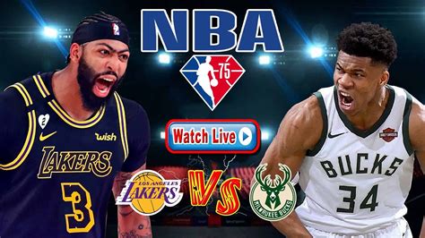 Nba Live Los Angeles Lakers Vs Milwaukee Bucks Play By Play 11 18