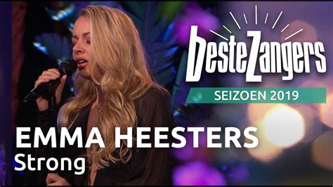 Emma Heesters Strong Beste Zangers 2019 Youtube