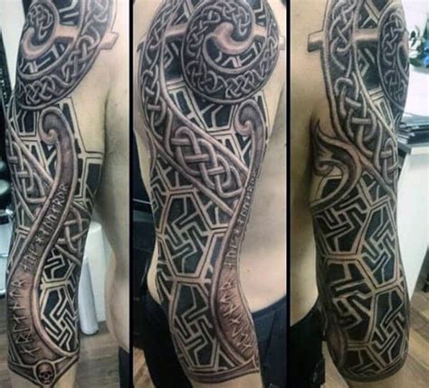 Top 43 Celtic Sleeve Tattoo Ideas 2021 Inspiration Guide