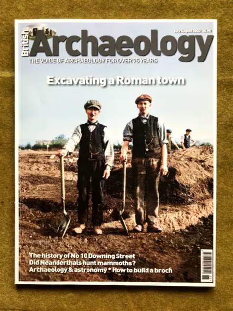 British Archaeology Magazine July August 2022 Issue £400 Picclick Uk