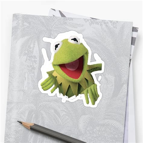 Kermit The Frog Stickers By Rachick123 Redbubble