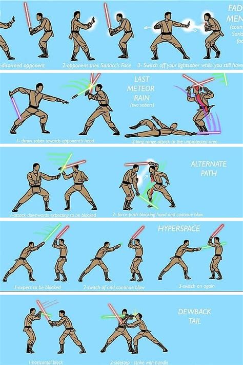 The Ultimate Jedi Lightsaber Techniques Guide You Need In Your Life