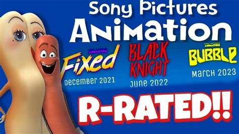 Sony S 3 R Rated Animated Movies Revealed Youtube