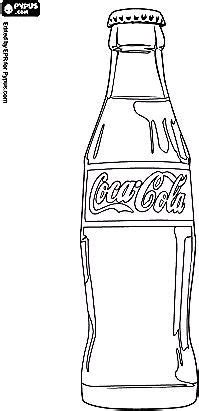 Coca Cola Bottle Coloring Pages At Getcolorings Free Printable