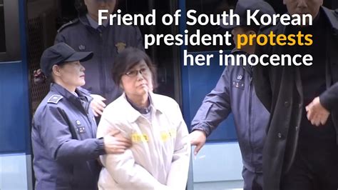 Woman At Center Of South Korean Corruption Scandal Proclaims Her Innocence The Washington Post