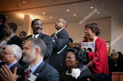 Ira Joe Johnson Rita Samuels Rev Editorial Stock Photo - Stock Image