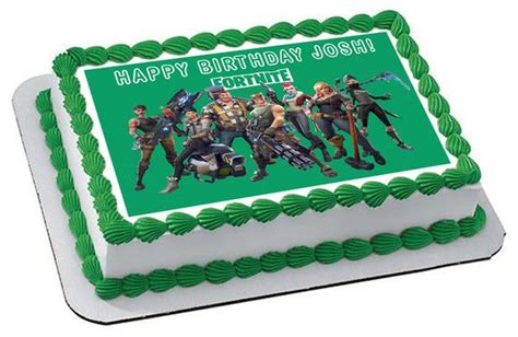 This includes birthday cake locations & more! Fortnite (Nr2) - Edible Cake Topper or Cupcake Toppers ...