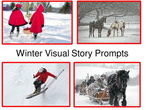 Winter Visual Story Prompts Teaching Resources