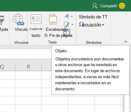 C Mo Insertar Un Documento En Una Celda De Excel Recursos Excel