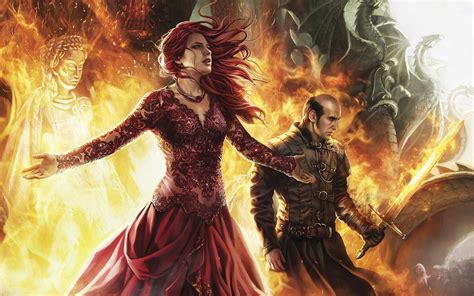Download Stannis Baratheon Melisandre Game Of Thrones Dress Red Hair