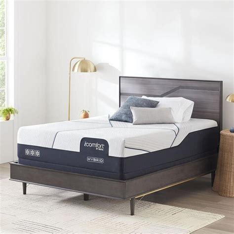 Slumber yard > mattress reviews > serta icomfort mattress reviews. Serta iComfort 13-in King Hybrid Mattress in the ...
