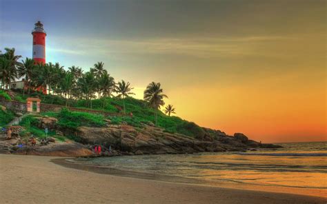 Kovalam Beach Kerala India World Beach Guide