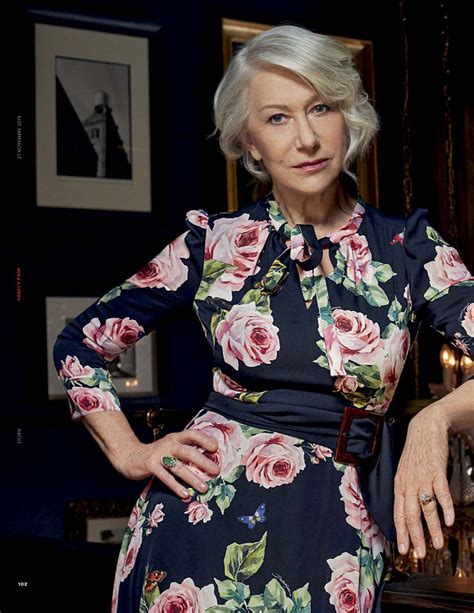 Helen Mirren Vanity Fair Italy 11272019 Issue • Celebmafia