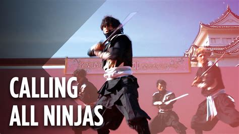 Japan Is Hiring Professional Ninjas Youtube
