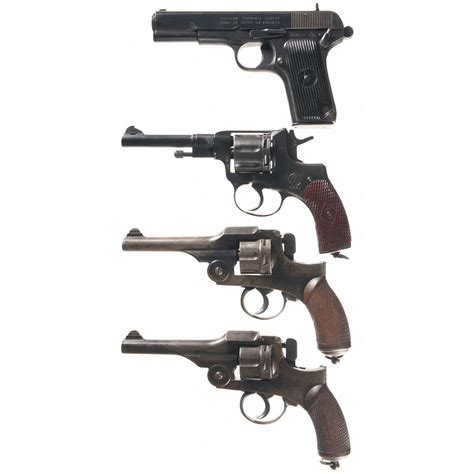 Four Hand Guns A Norinco Type 54 Semi Automatic Pistol