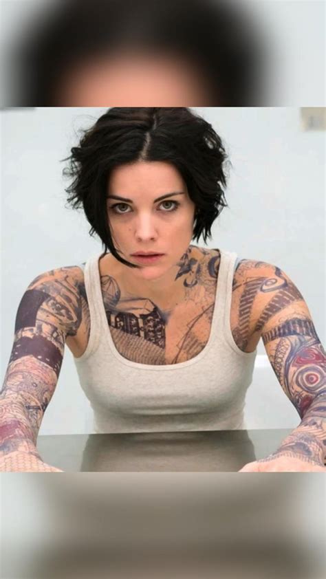 Tattoos Short Hair Styles Jaimie Alexander Girl Tattoos