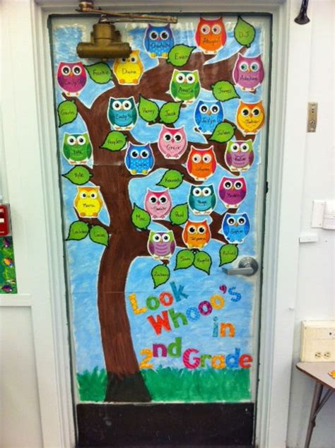 Welcome To Our Collaborative Classroom Owl Theme Classroom Owl Classroom Classroom Door