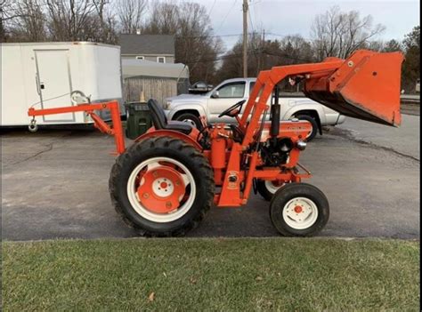 Equipment Movers Economy Compact Tractor Front End Loader To Mountville