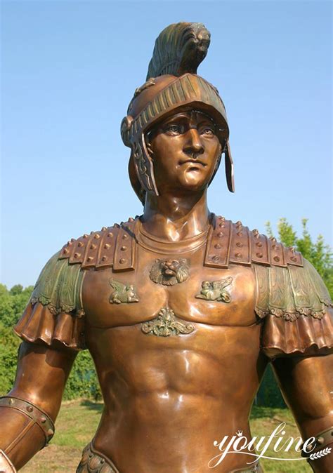 Life Size Bronze Spartan Warrior Statue Youfine Bronze Sculpture