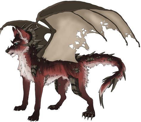 Dragon Wolf By Commikaze On Deviantart
