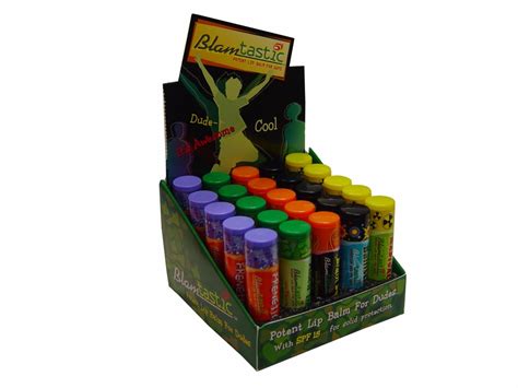 Count Blamtastic Babe Kid And Tween Natural Lip Balm With Display By Blamtastic LLC USA