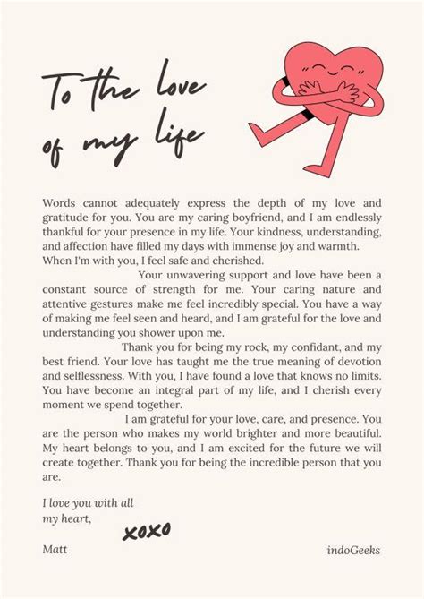27 Sweet Emotional Romantic Love Letter For Boyfriends And Husbands