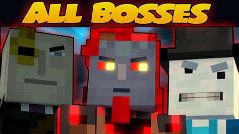 Minecraft Story Mode Season 2 All Bosses Youtube