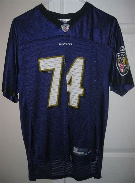 Nfl Baltimore Ravens Michael Oher 74 Replica Jersey Youth Xl 18 20