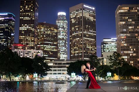 Downtown Los Angeles Engagement | Sarah & Marc