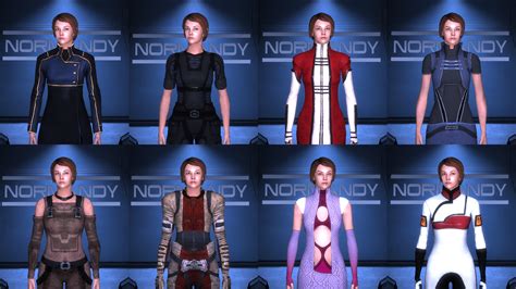 Alternate Casual Outfits At Mass Effect Nexus Mods And Community