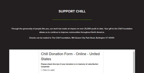 Chill Donation Page Nonprofit Websites And Fundraising Solutions Mittun