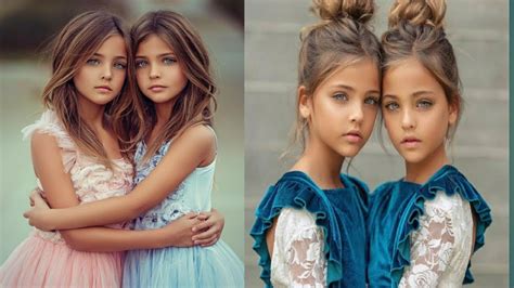 Ava Marie And Leah Rose😍 Twins Photo Pose Ideas Most Beautiful Twins In The World Fashion