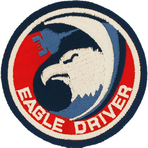 Us Air Force Eagle Driver Patch 3 Etsy