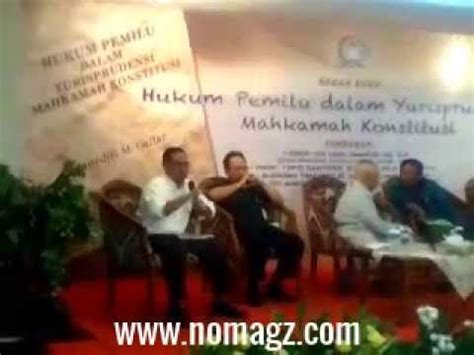 Pada mulanya, pada tahun 1952 merupakan cabang dari fakultas . Bedah Buku Hukum Pemilu dalam Yurisprudensi Mahkamah Konstitusi - YouTube