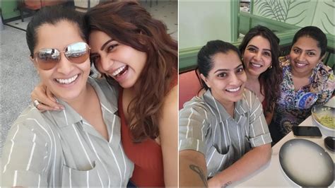 Samantha Ruth Prabhu Enjoys Girls Day Out In Chic Bodysuit And Trendy