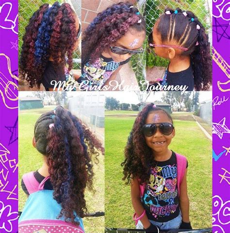 You can use bobby pins to secure the excess hair, which could not be pulled into the have tips on how to do up kids hairstyle for short hair? Rocking Curly PonyHawk ♥ Great for Rock Star Day | Kids ...