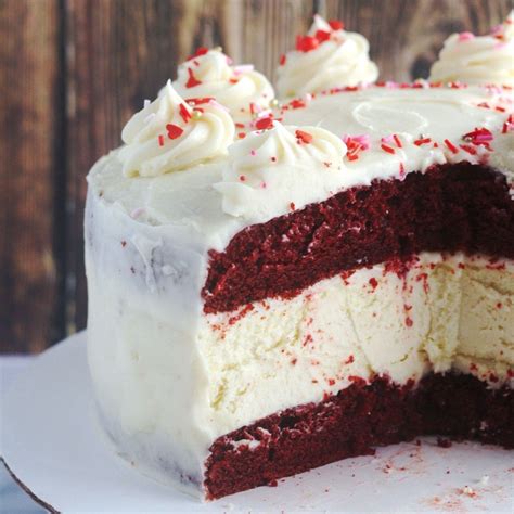 Red Velvet Cake Cheesecake Nina Kneads To Bake