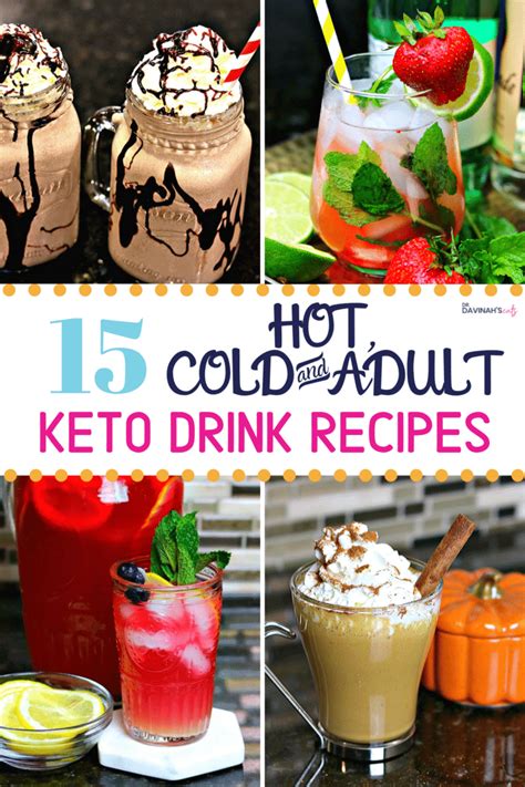 28 Keto Drink Recipes Hot Cold Cocktails Dr Davinah S Eats