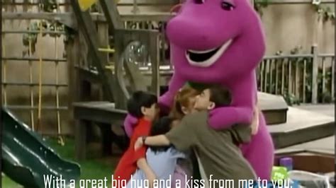 Barney And Friends I Love You With Lyrics Youtube