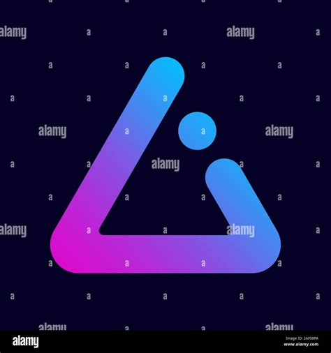 Ai Letter Logo Premium Design Letter Ai Logo In Triangle Shape With