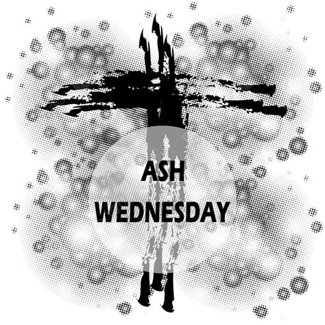 Ash Wednesday Cross Vector Png Images Ash Wednesday With Cross And